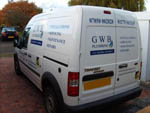 GWB Plumbing Van